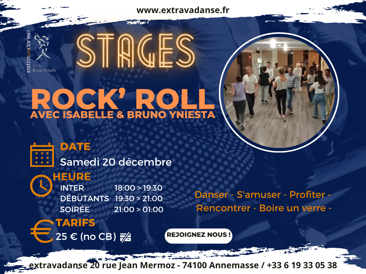 Stages rock  samedi 20 décembre 2025