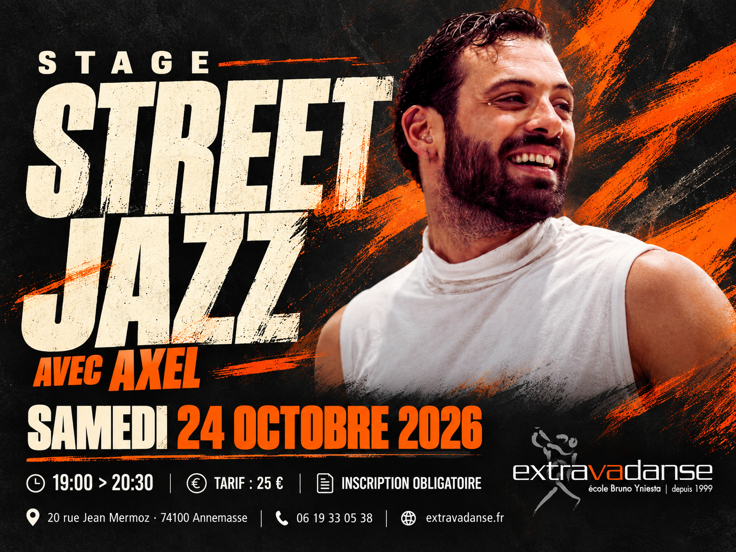 Stage Street Jazz avec Axel